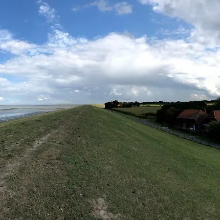 Deichhof Von 1843 In Tossens Direkt An Der Nordsee Fuer 12 Personen