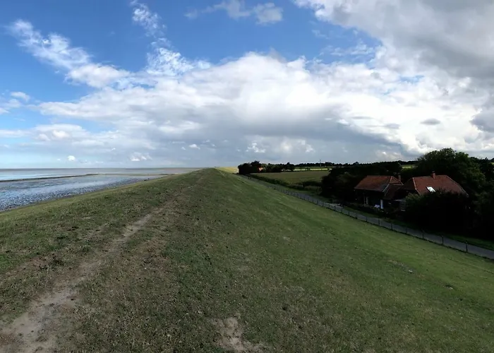 Deichhof Von 1843 In Tossens Direkt An Der Nordsee Fuer 12 Personen